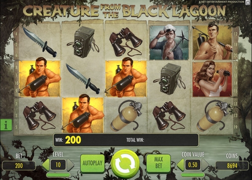 Игровой автомат Тварь из Черной лагуны